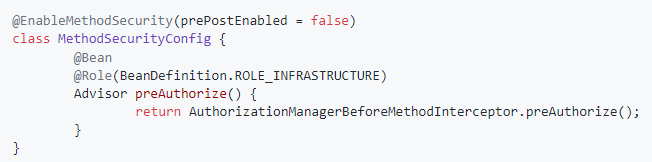 Spring Security Some enhancement suggestions for new Authorization architecture classes for customizing the authorization logic