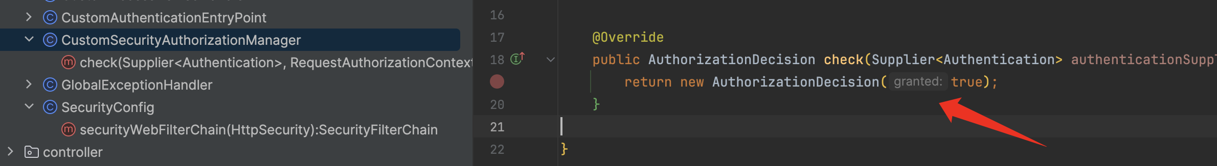 Spring Security The AccessiDeniedHandler is invalid when the system @RestControllerAdvice catch Exception.But the custom AuthorizationManager authentication Access DeniedHandler works fine again