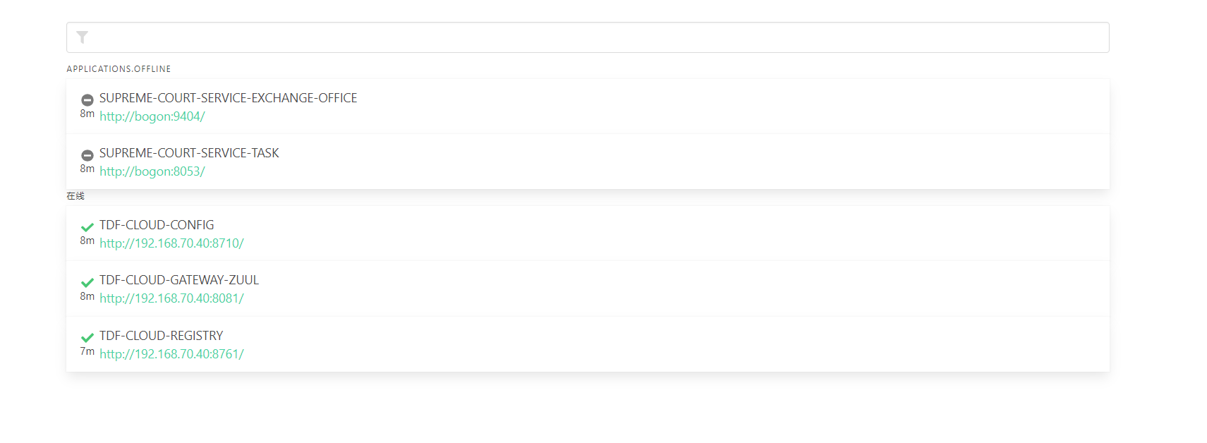 Spring Cloud Config eureka and config  Asynchrony