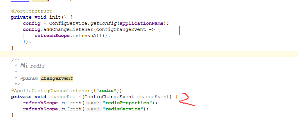 Spring Cloud Config Some suggestions for Refresh.refreshAll()