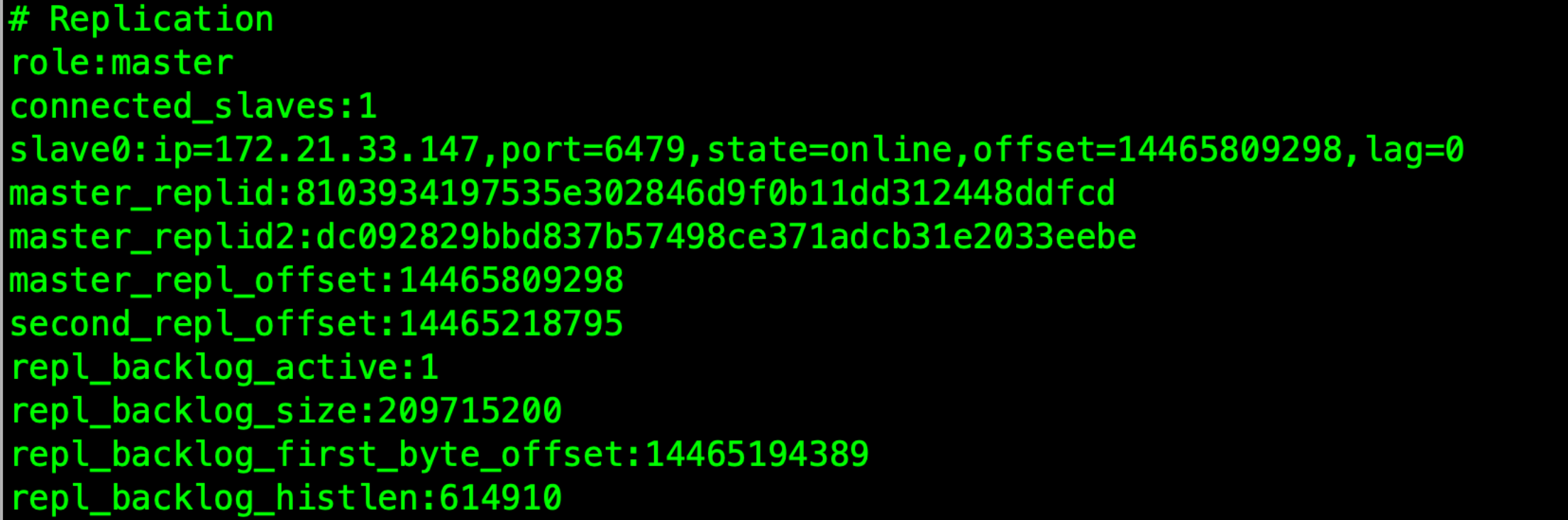 Redis redis-cluster M-S Failover Reson.