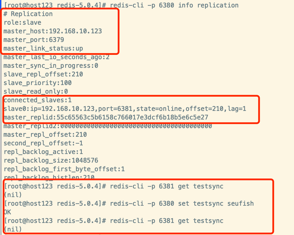 Redis redis5.0.4   chained slaves inconsistency problem