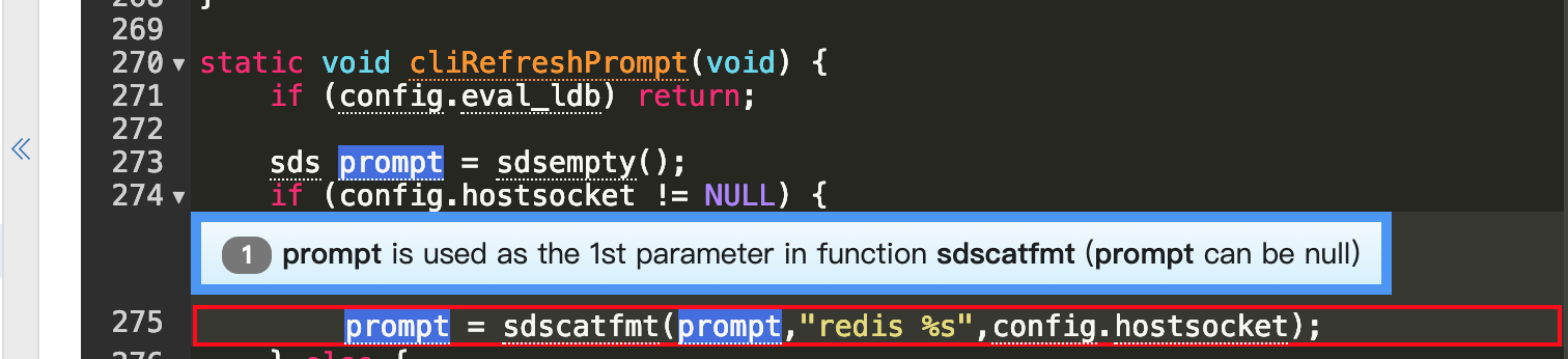 Redis Potential NPD bugs