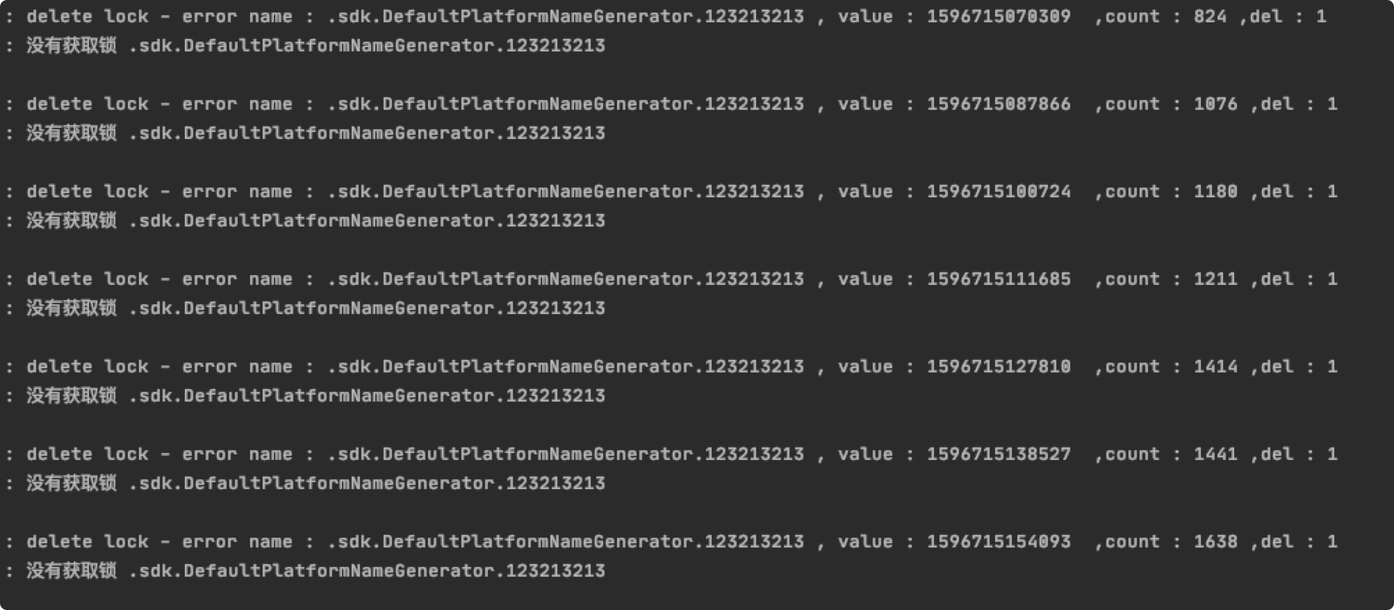 Redis delete key then get key , key is existed [BUG]