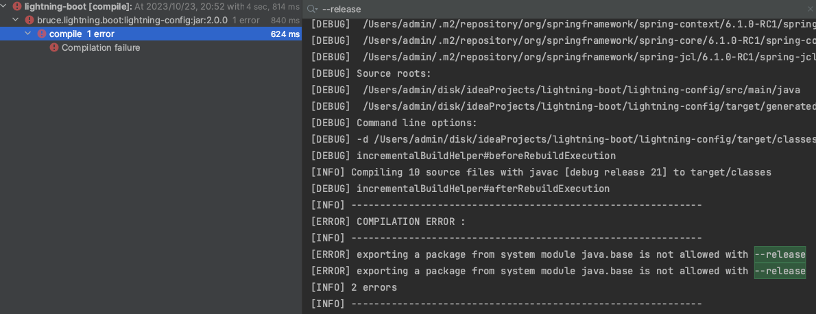 SpringBoot Document that spring-boot-starter-parent sets maven.compiler.release and how to unset it if needed