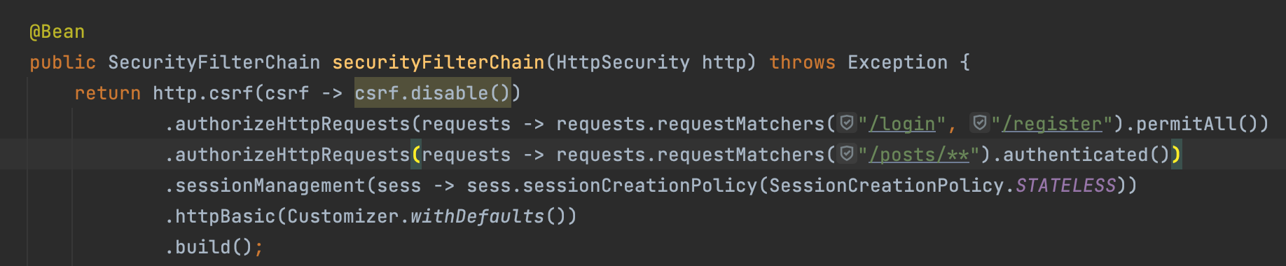 SpringBoot  Cache miss for REQUEST dispatch to 