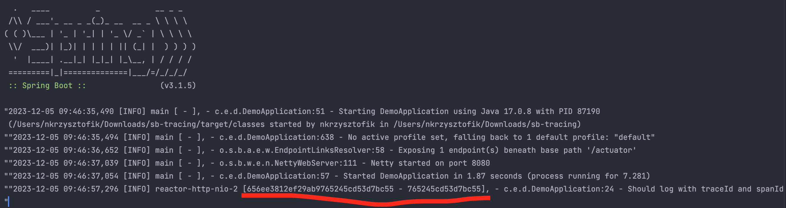 SpringBoot Reactive tracing stopped working after migration from 3.1.5 to 3.1.6