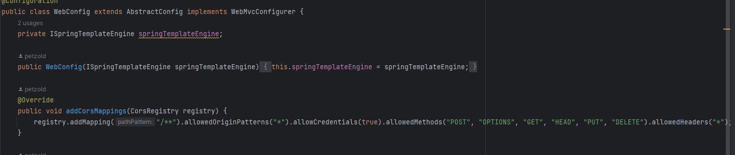 Spring websocket blocked when  spring mvc cors with websocket