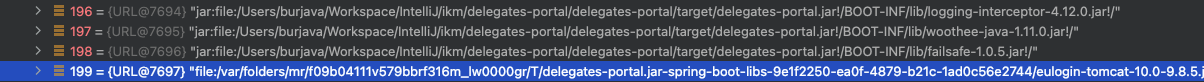 SpringBoot getSigners() info is lost for signed jars when using the new loader implementation with requiresUnpack