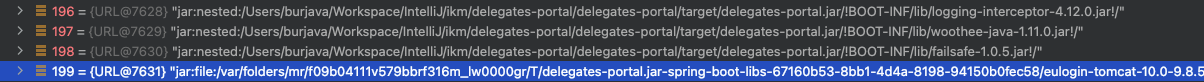 SpringBoot getSigners() info is lost for signed jars when using the new loader implementation with requiresUnpack