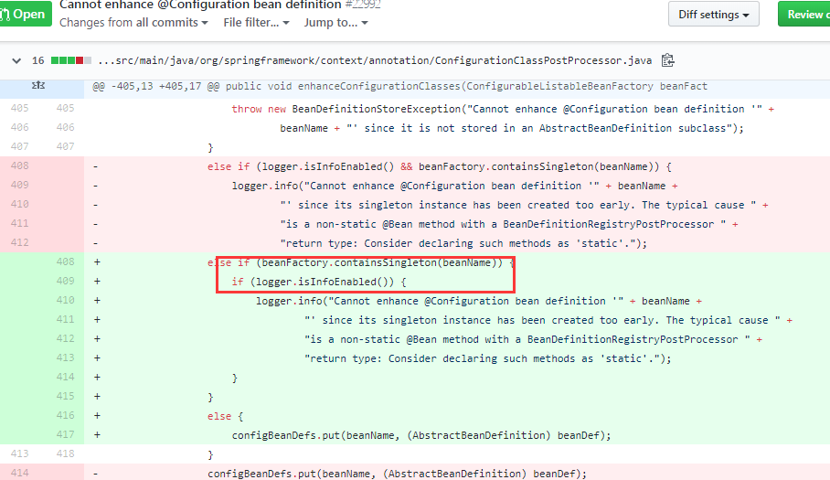 Spring When using Configuration annotation BeanDefinitionRegistryPostProcessor, the instance type of dependency injection is inconsistent with getBeanClassName in BeanDefinition