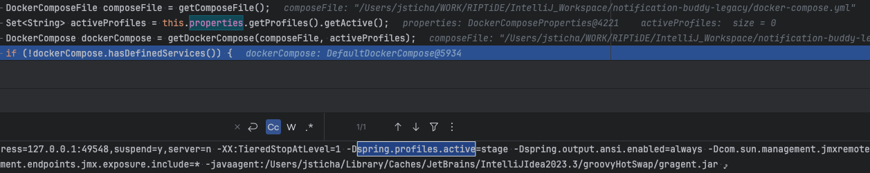 SpringBoot DockerComposeLifecycleManager.start() Called in Spring Cloud Bootstrap and in Application Context phase