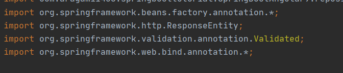 SpringBoot @Valid Annotation not found