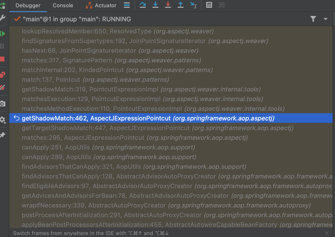 Spring Spring AOP randomly fails when advising JpaRepository