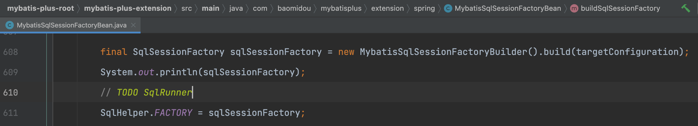 MyBatis-Plus 3.5.0 存在一个 System.out.println