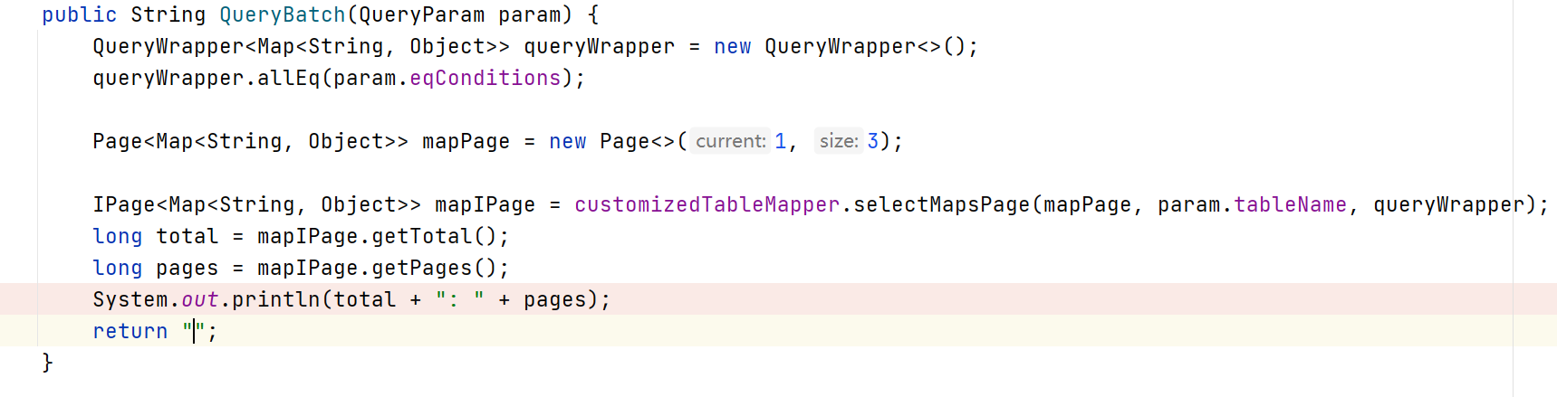 MyBatis-Plus 自定义Mapper使用分页工具问题