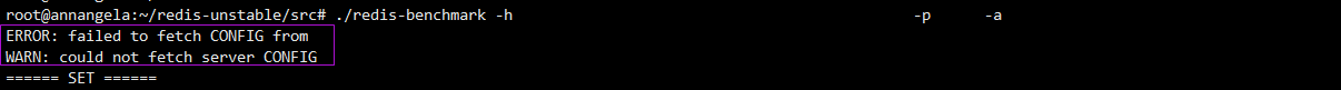 Redis [BUG] Redis benchmark can't run when config save not set