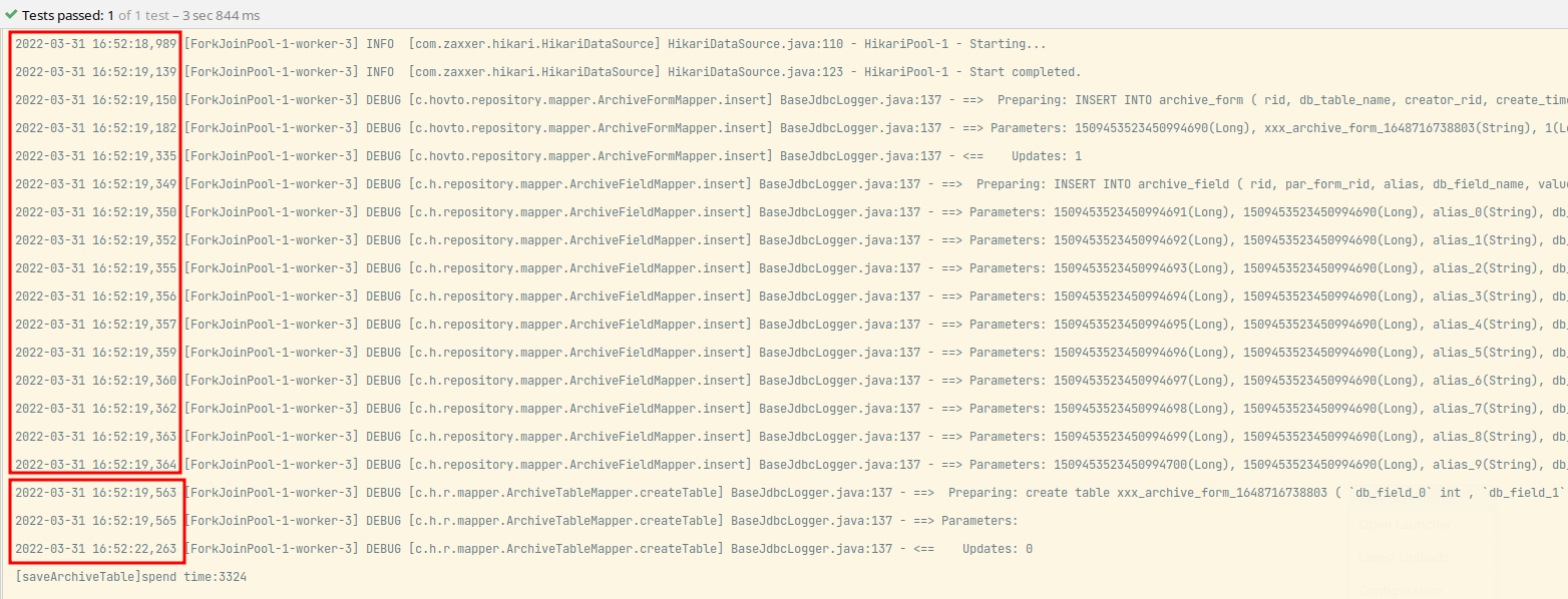 MyBatis-Plus 自定义sql 进行运行时动态建表问题请教
