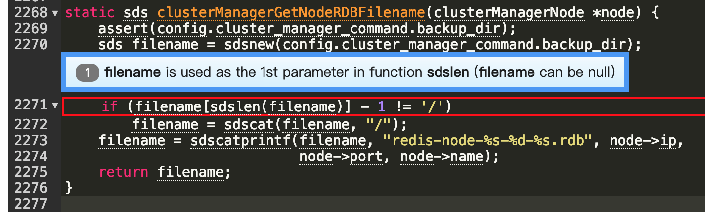 Redis bufferoverflow or wrong semantic bug in the source file redis-cli.c