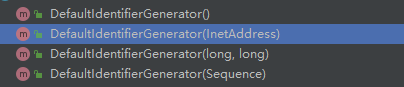 MyBatis-Plus DefaultIdentifierGenerator.<init>(Ljava/net/InetAddress;)