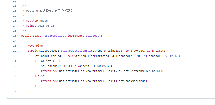 MyBatis-Plus H2数据库 offset失效