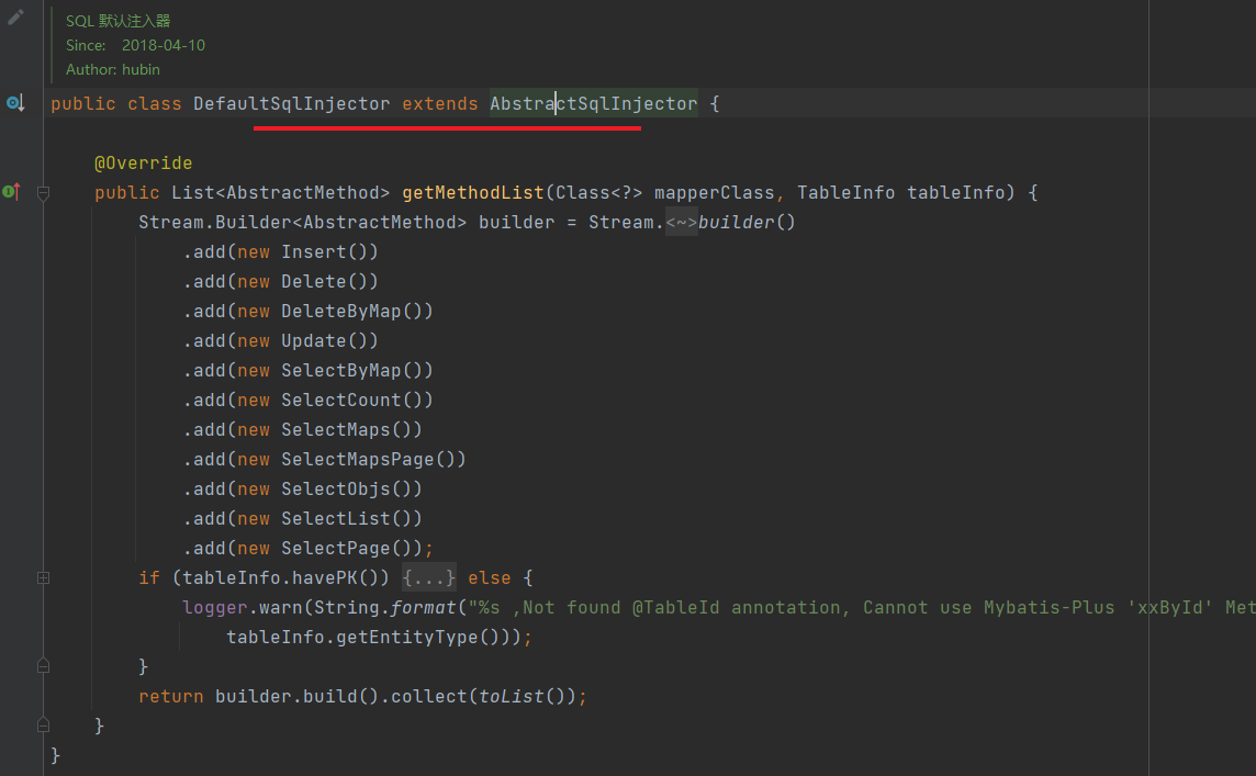 MyBatis-Plus 关于sql注入器的一点建议 