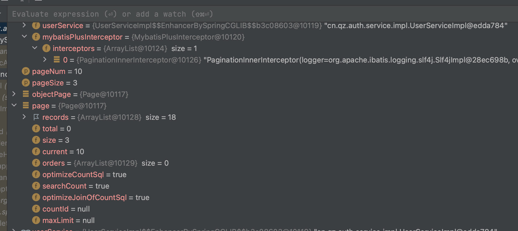 MyBatis-Plus MybatisPlus 分页插件无效，一直返回所有的数据