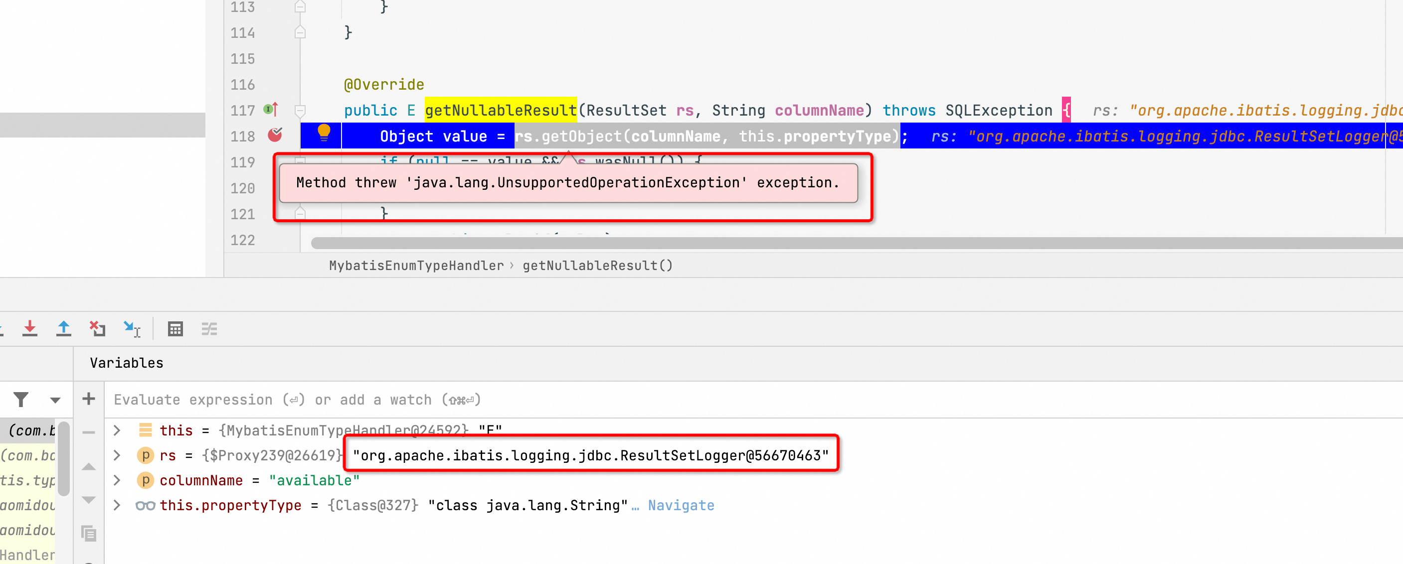 MyBatis-Plus @EnumValue  read DB error!