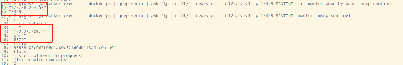 Redis [BUG]Sentinel command 'get-master-addr-by-name' and 'master' return inconsistent