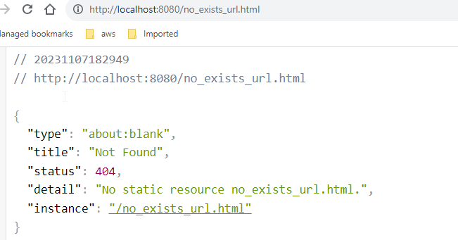 Spring 404 on static resource does not return HTML error page