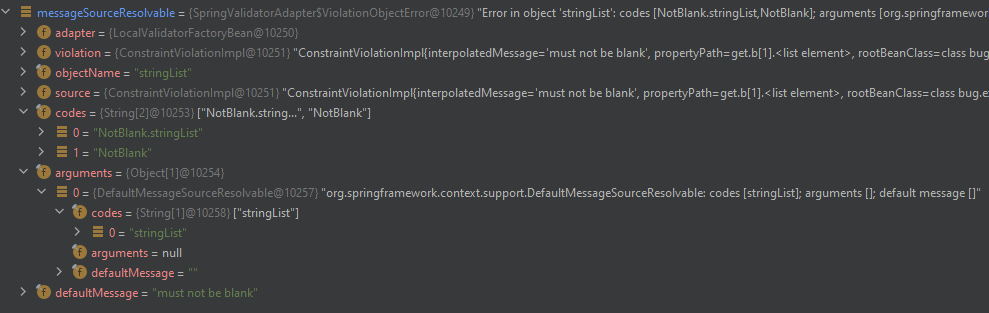 Spring Improve method validation support for containers with constraints on container elements 