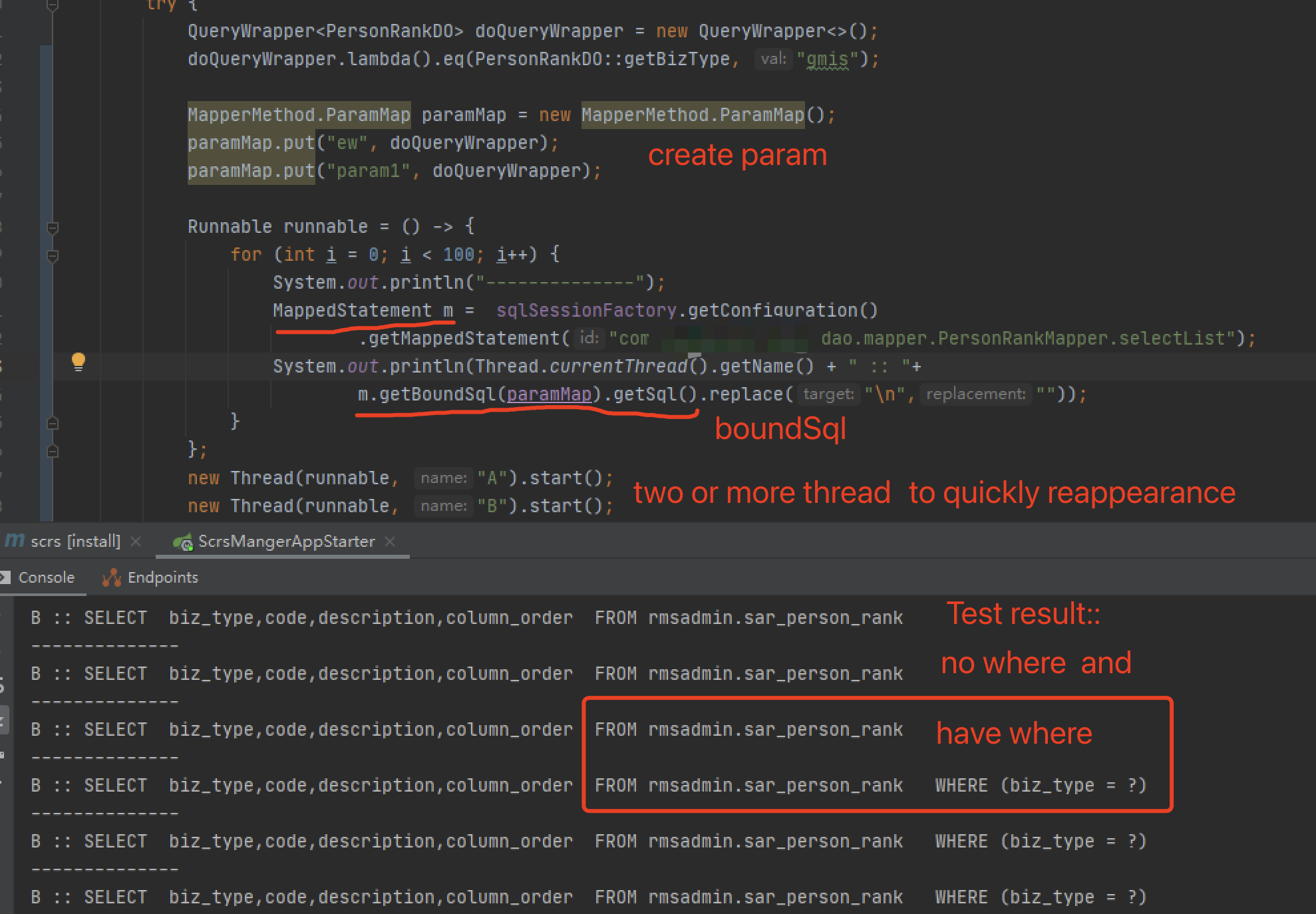 MyBatis-Plus 【BUG紧急】sqlSource.getBoundSql() 返回的sql没有解析出where子句