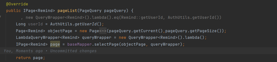 MyBatis-Plus 分页异常，分页条数和响应的行数不一样