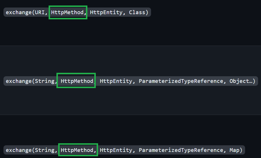 Spring Omit parameter names in REST Clients section of reference docs