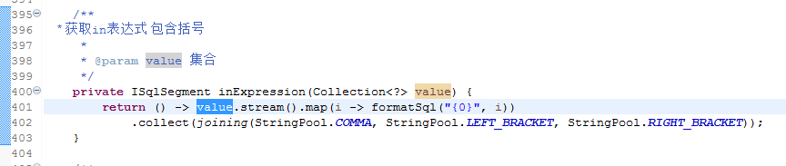 MyBatis-Plus QueryWrapper使用in遇到null值报错