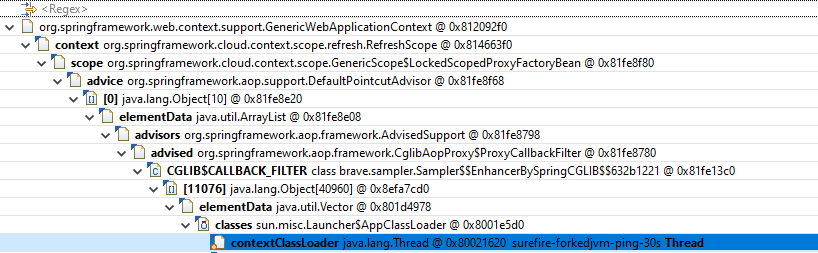 Spring Memory leak with CglibAopProxy$ProxyCallbackFilter