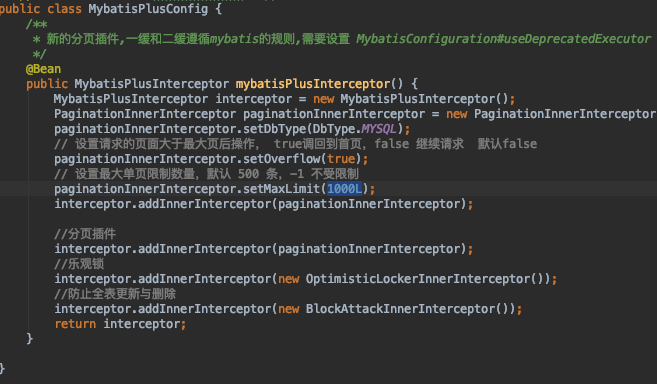 MyBatis-Plus 使用分页插件selectPage获取不到数据