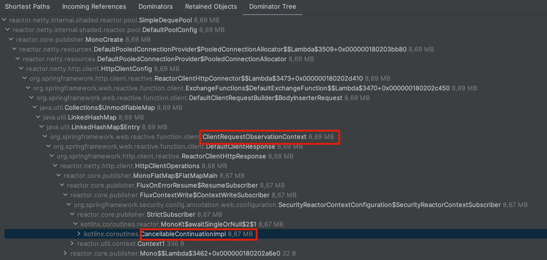 Spring Remove Observation.Context from WebClient request