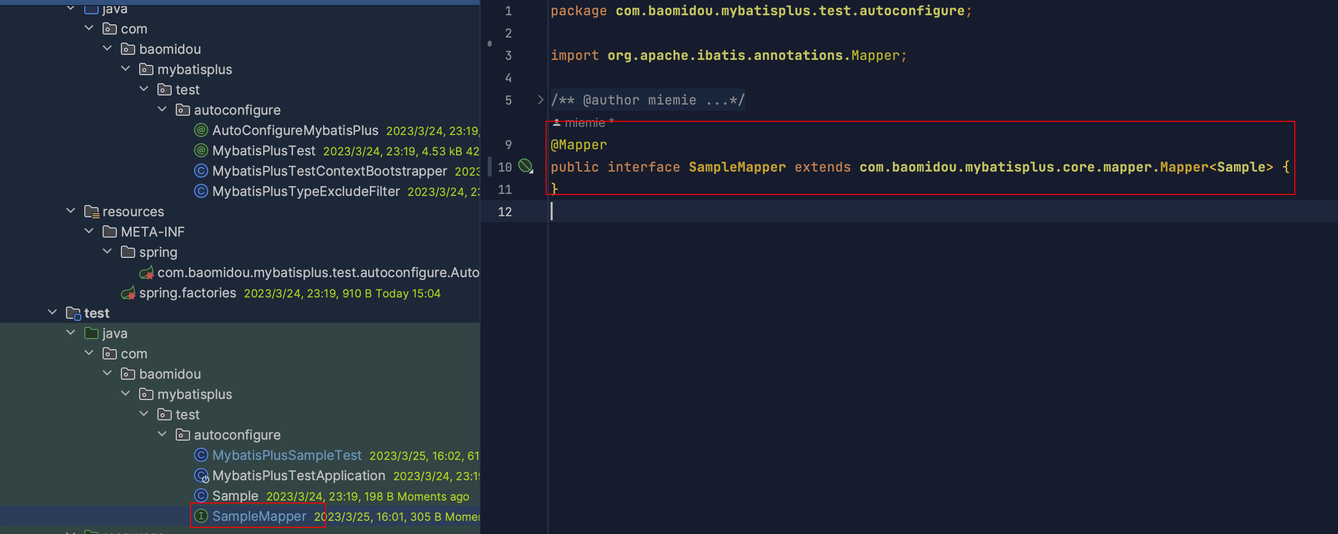 MyBatis-Plus DefaultSqlInjector进行多余的MappedStatement添加