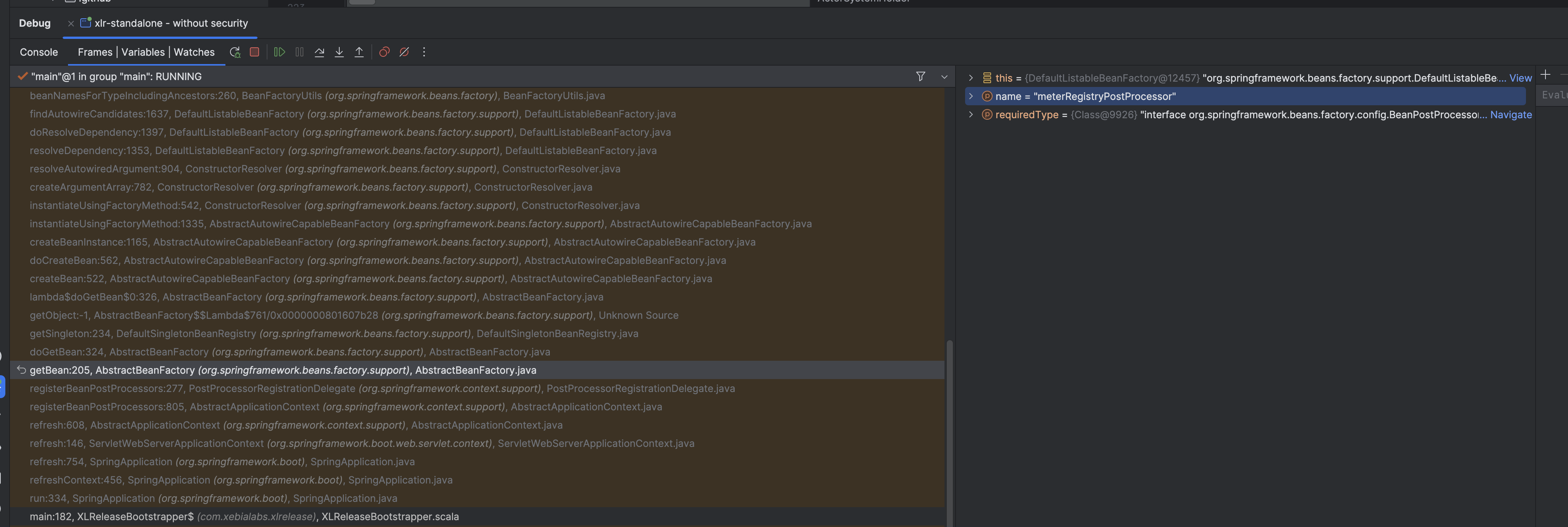 SpringBoot MeterRegistryPostProcessor dependency on ApplicationContext causes early context initialization