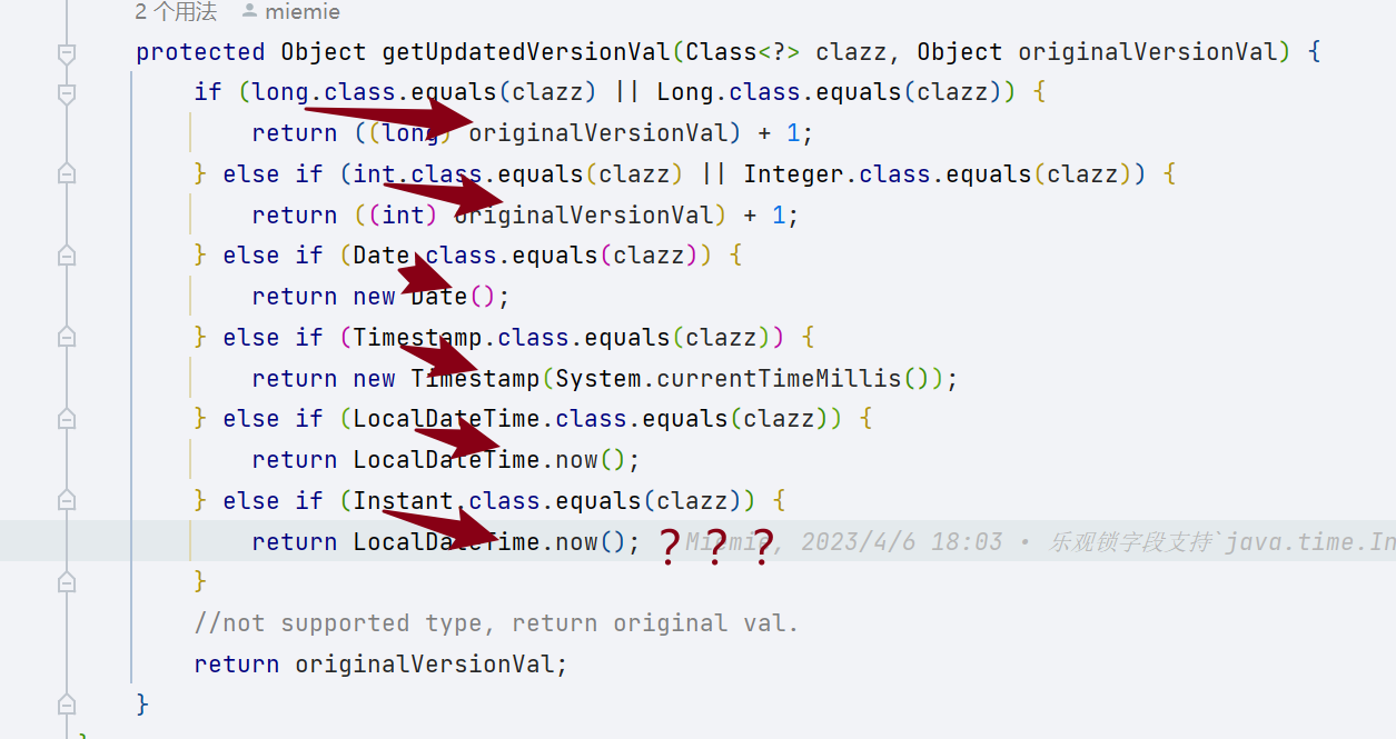 MyBatis-Plus 可以加入jdk1.8的Instant乐观锁支持吗？