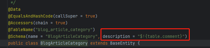 MyBatis-Plus 代码生成器无法获取到h2数据库的表注释