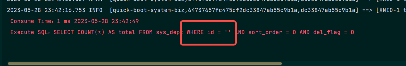 MyBatis-Plus 已配置 select-strategy: not_empty  但是id 还是查询了