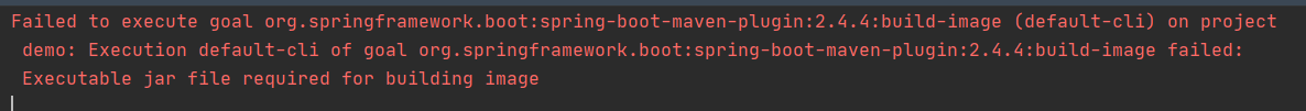 SpringBoot I failed to use mvn spring-boot:build-image and remote docker daemon on win10  