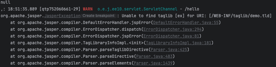 SpringBoot JSP-related resources may not be found in an executable war file when using Jetty