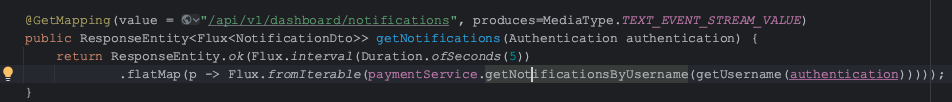Spring WebTestClient gets stuck on exchange when asserting infinite flux