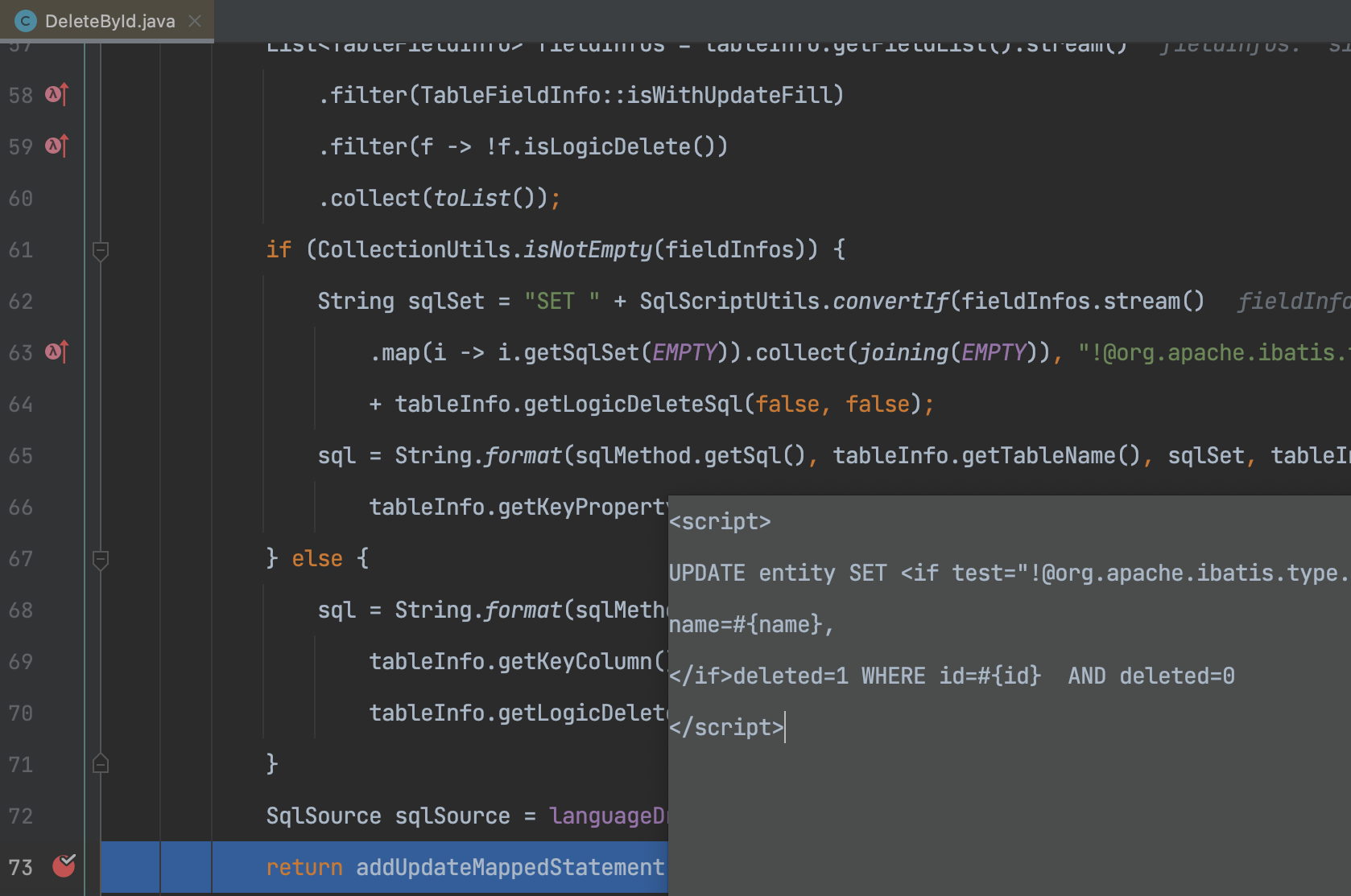 MyBatis-Plus 逻辑删除行为未对齐