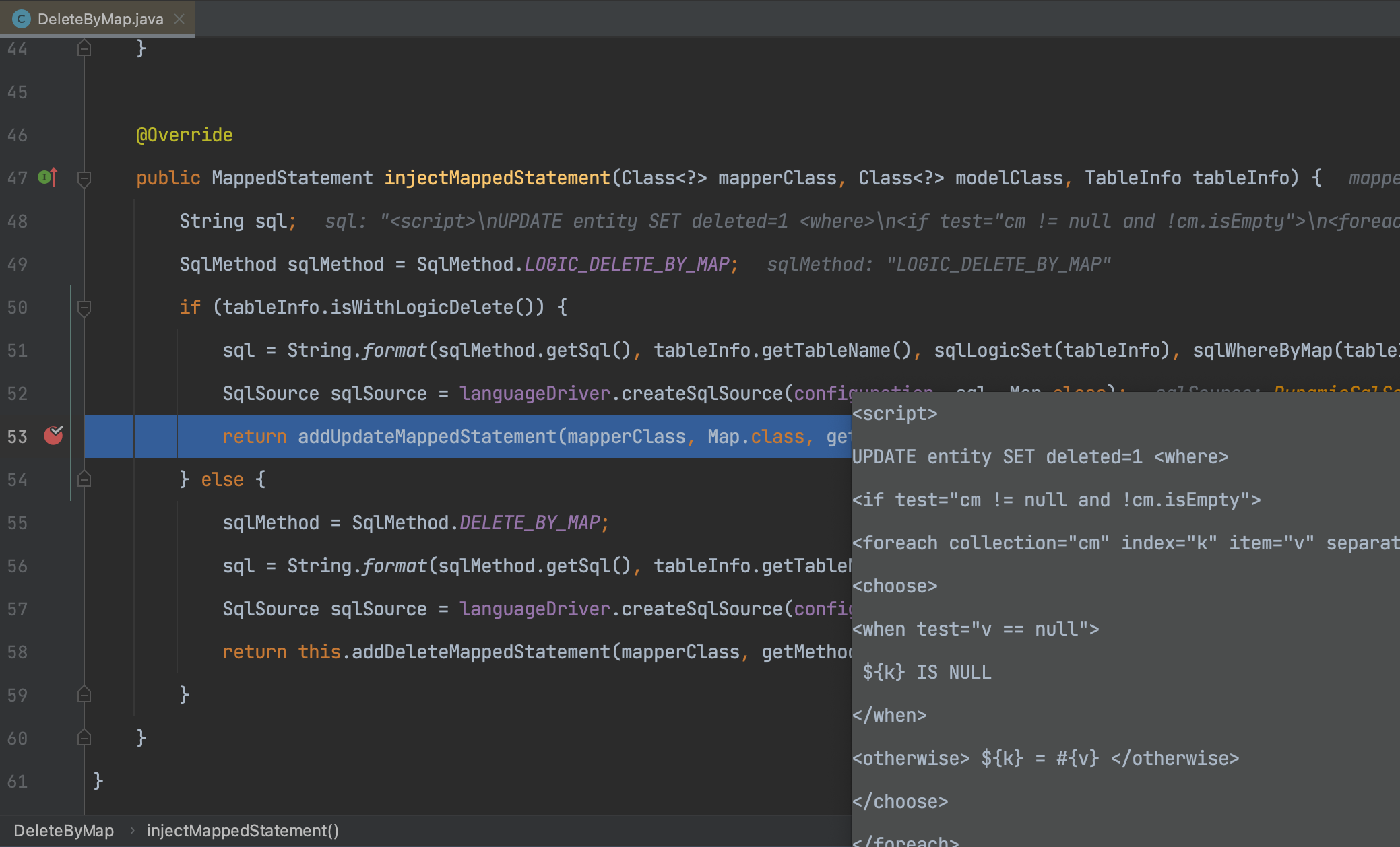 MyBatis-Plus 逻辑删除行为未对齐