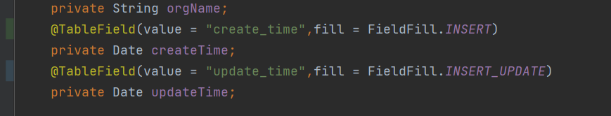 MyBatis-Plus 自动填充功能 MetaObjectHandler,先查询（getById）后更新（updateById）导致更新的时候把创建时间也更新