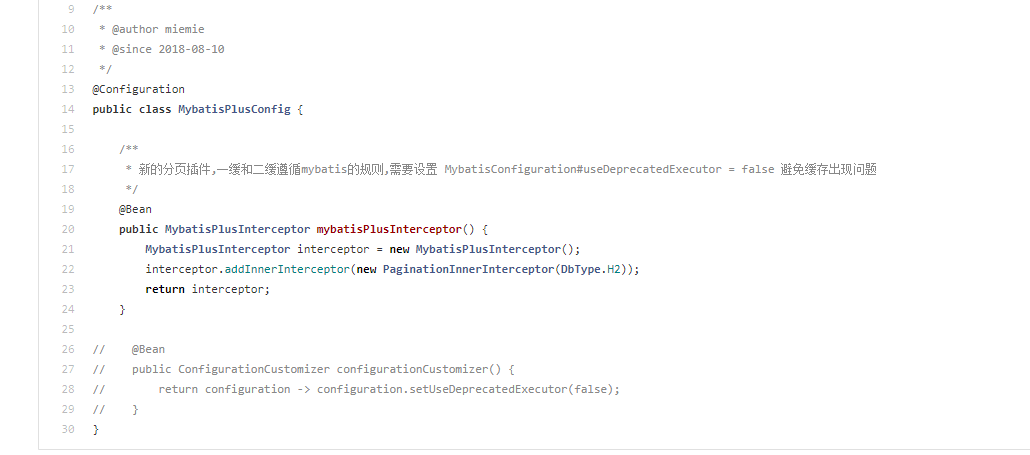 MyBatis-Plus 新内置分页插件 useDeprecatedExecutor方法过时弃用？